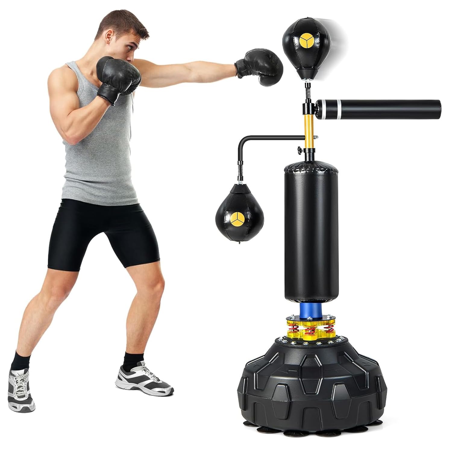 Buy PROFFIX Punching Bag with Stand, Boxing Bag for Teens & Adults ...