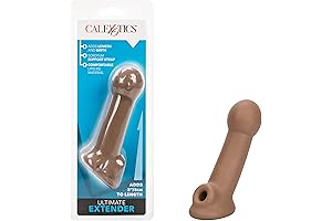 CalExotics Ultimate Extender Male Enhancer Sleeve- Brown