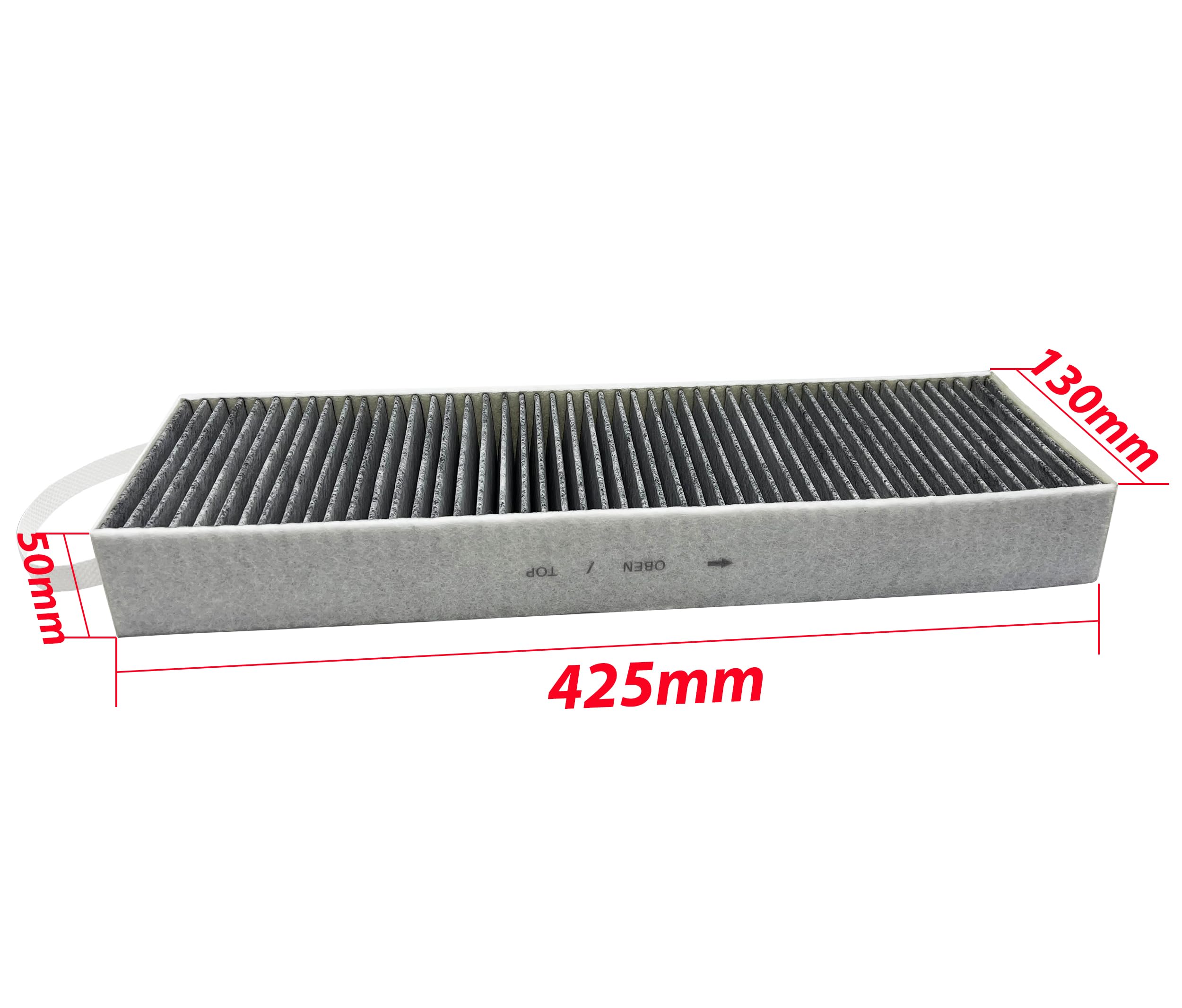 Filtre à Charbon Actif Pour Hotte Bora Pure/Basic - Technologie 5 Couches, Remplacement Facile