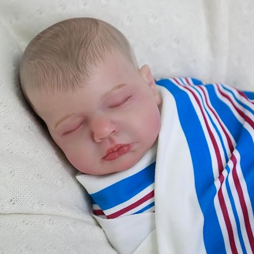 Miniatura 4 de WOOROY Realistic Reborn Baby Dolls - 20 Inch Lifelike Newborn Sleeping Baby Doll Real Life Baby Dolls That Look Real Soft Weighted Gift Toys for