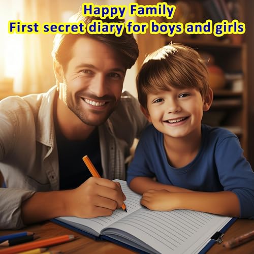 Miniatura 6 de GINMLYDA Diario para niños con candado para niños, diarios de dinosaurio de 7.1 x 5.3 pulgadas, 160 páginas, cuaderno secreto con cerradura y llave