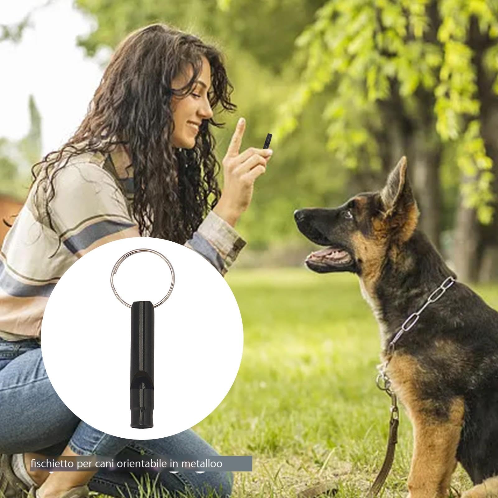 Fischietto per Cani per Smettere di abbaiare, Fischietto per addestramento Cani da richiamare - Fischio di richiamo per Cani con Strumento ad ultrasuoni antiabbaio Regolabile,Aiuta Il