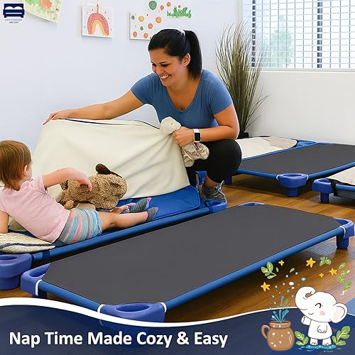 Miniatura 16 de Sábanas para cuna, para guardería, preescolar, sábana bajera para cuna estándar, sábanas para guardería con bucles elásticos en las esquinas