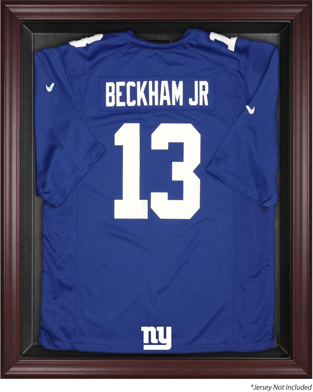 Buy New York Giants Mahogany Frame Jersey Display Case Football