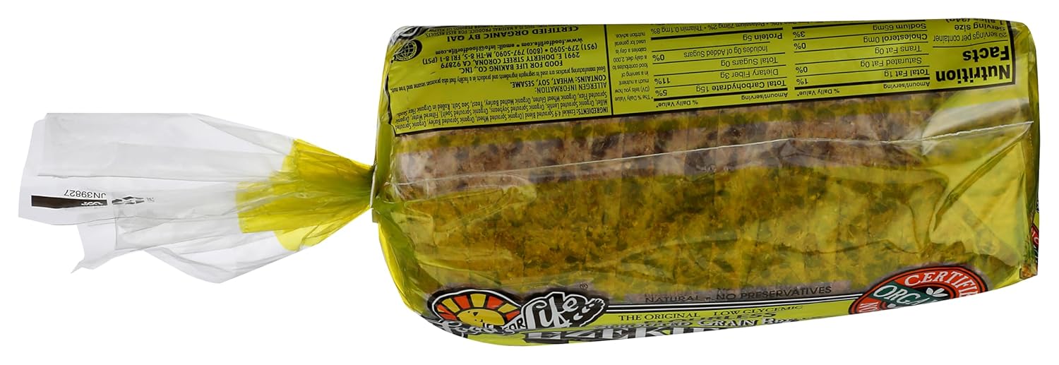 FOOD FOR LIFE Organic Ezekiel 4:9 Flax Bread, 24 OZ