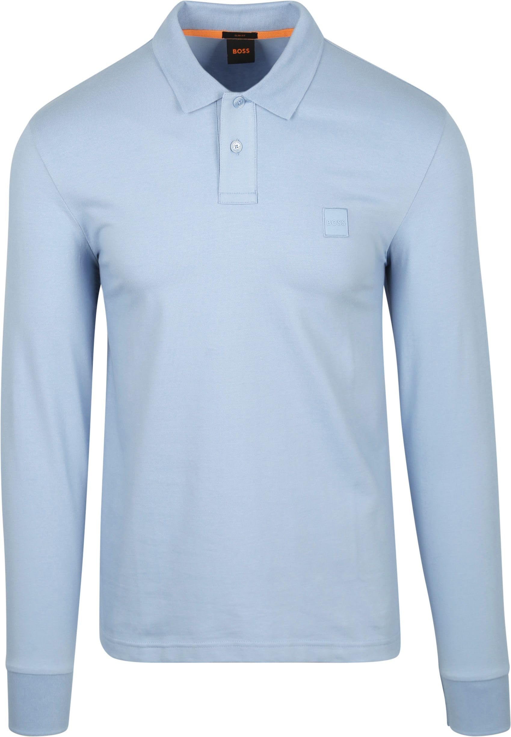 BOSS Men's Passerby Slim Fit Stretch Cotton Pique Polo Shirt, 470open Blue, 5XL