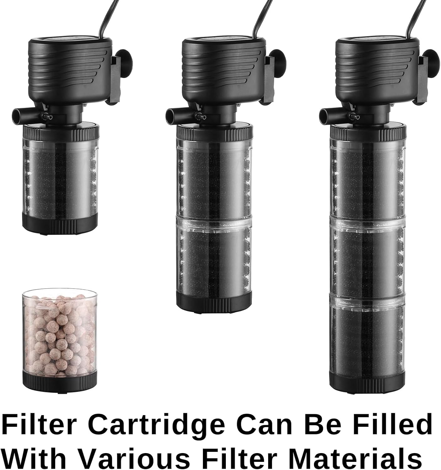 SainSmart XpertMatic Aquarium Filter for 70-120 Gallon Tank +Aquarium Air Pump Dual Outlet