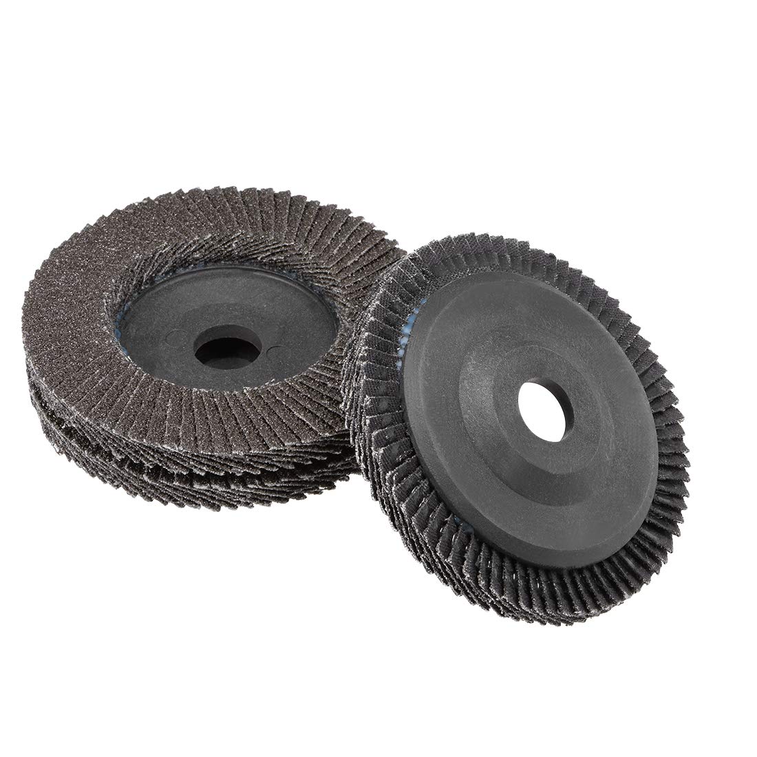 Disques à lamelles 4 pouces grain 60 meules de ponçage pour meuleuse 3 pièces