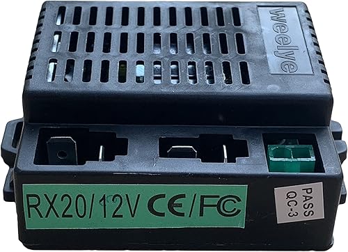 Miniatura 3 de weelye RX20 12V FCC/CE Niños Powered Ride on Car 2.4G Bluetooth Control remoto y receptor Kit de controlador Accesorios para niños eléctrico Ride On