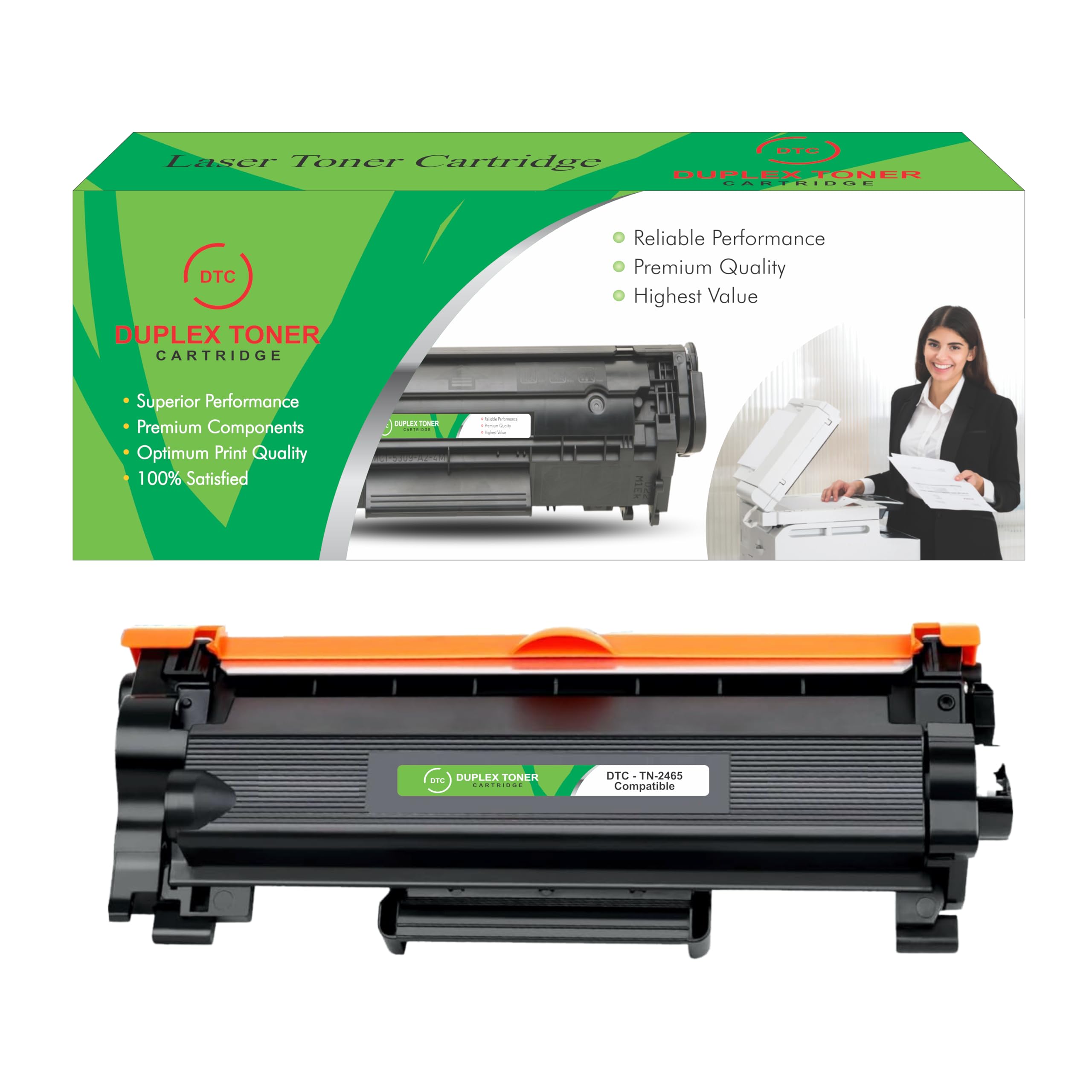 Duplex DTC TN-2465 Toner Cartridge for Brother TN/DR-2465 Brother HL-L2351DW, DCP-L2531DW (1 ps) (B0D8WFVYFL) Amazon Price History, Amazon Price Tracker