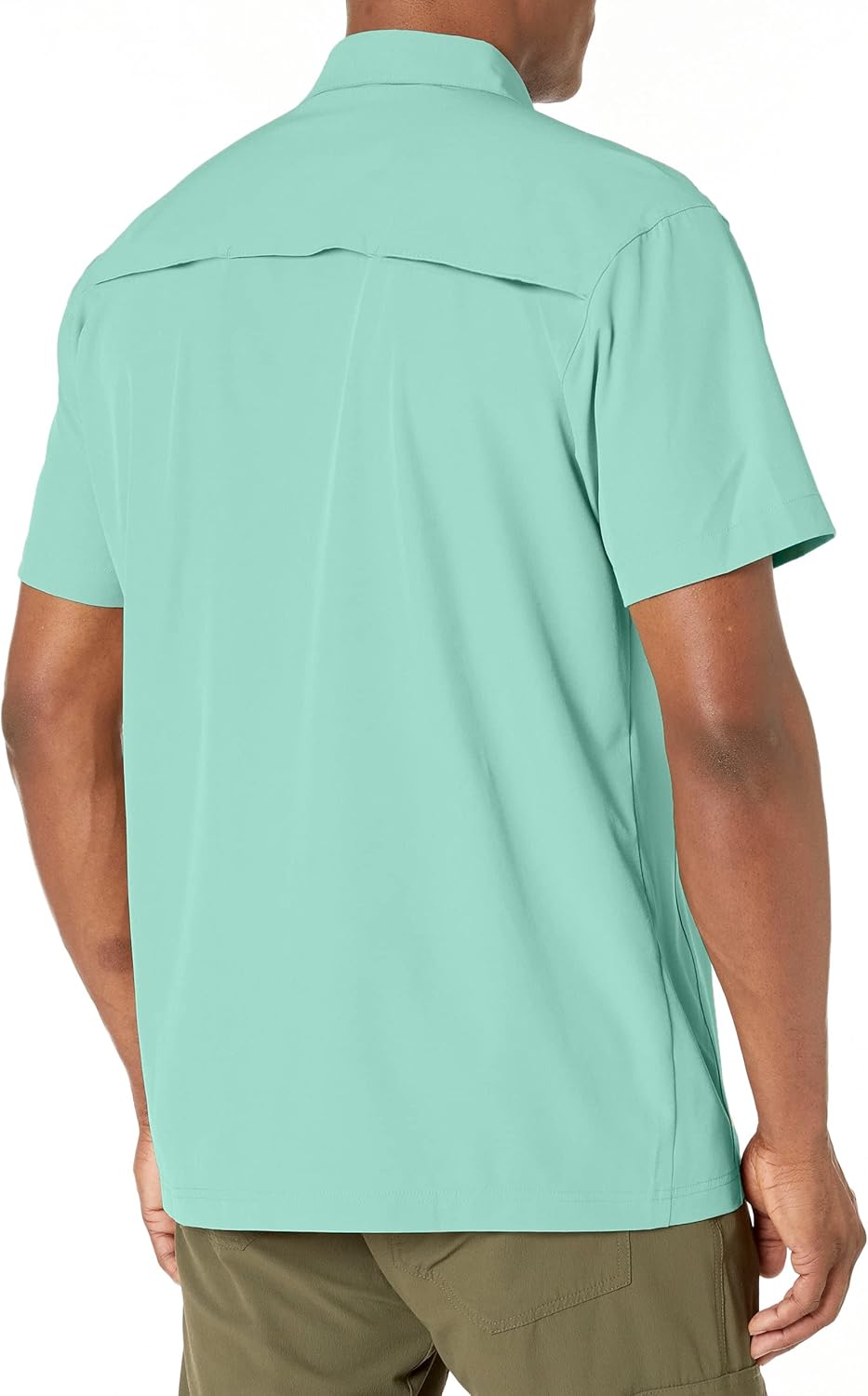 Little Donkey Andy Men's Lightweight Short Sleeve Shirt Quick Dry Stretch Shirt for Hiking Travel, UPF50 - Image 2