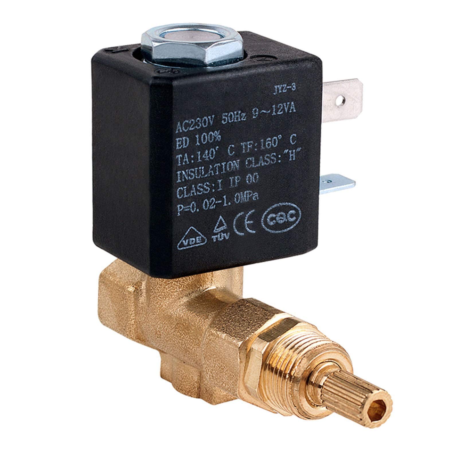 Électrovanne électromagnétique pour machine à café et centrale vapeur domestique G1/8