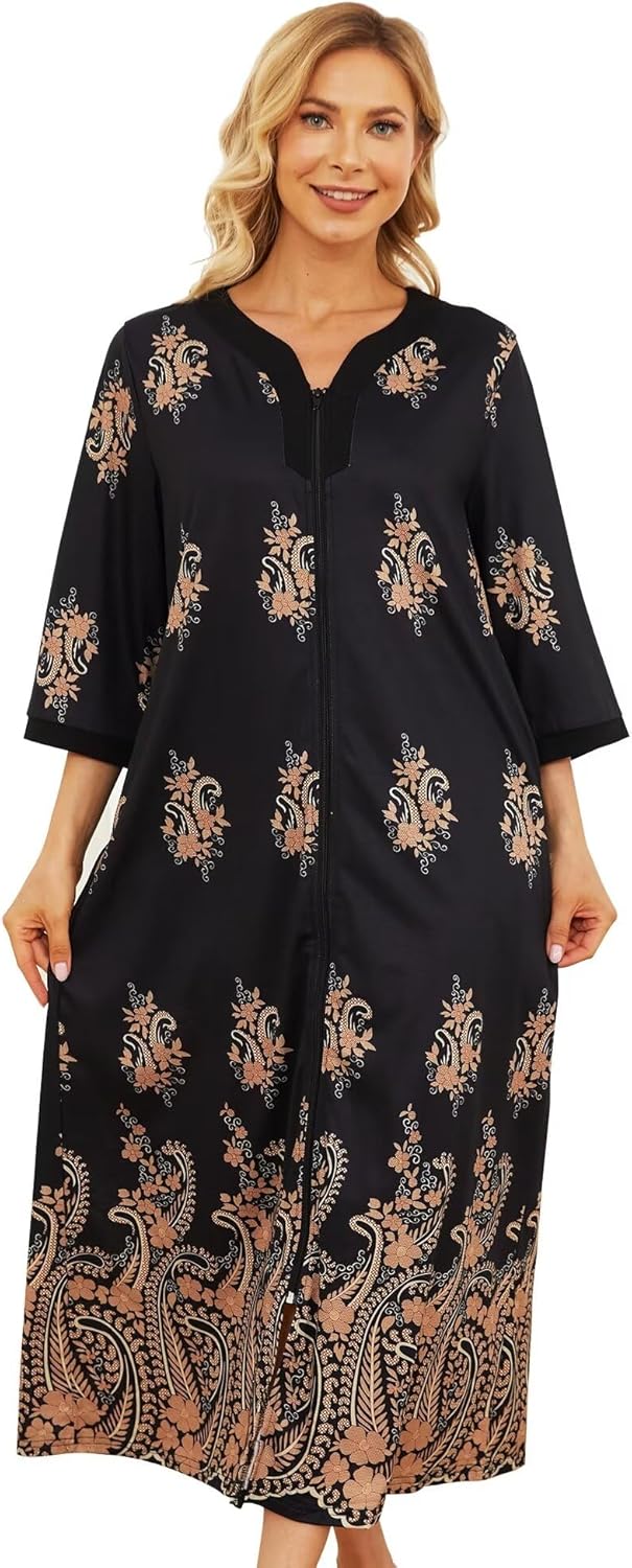 Nightgown Petite Housecoats And Dusters Nightgowns For Women Robe