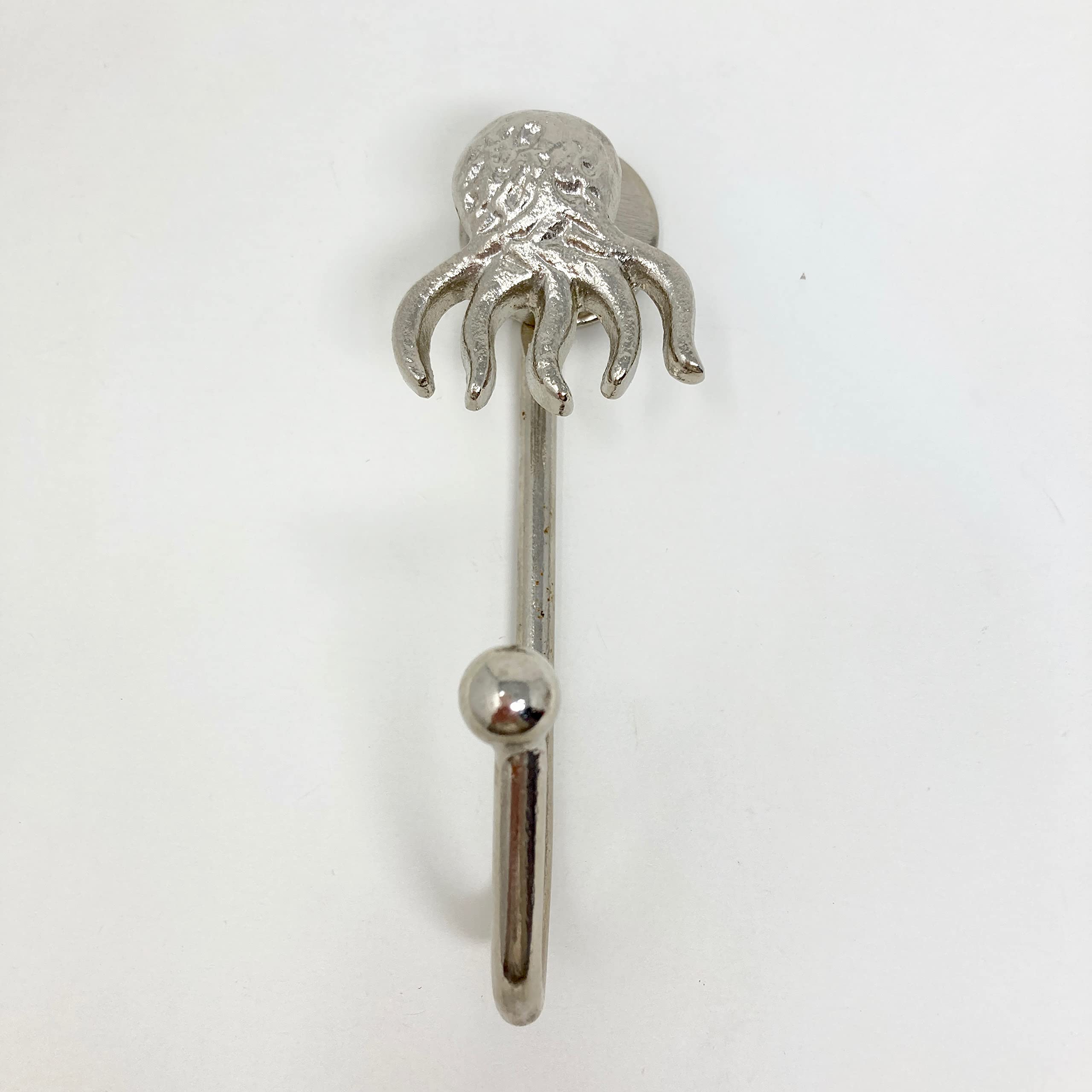 Silver Sea-life Marine Nautical Hooks (13. Squid)
