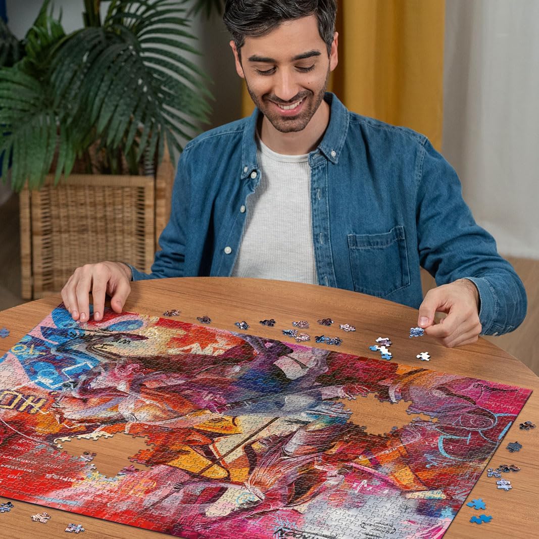 Ravensburger Nike, Goddess of Victory 1500 Piece Jigsaw Puzzle for Adults - 12000432 - Handcrafted Tooling, Made in Germany, Every Piece Fits Together Perfectly