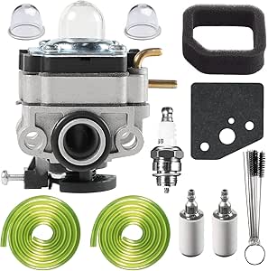 Kit Riparazione Motore 2 Tempi Carburatore 75306258A Per Motoseghe Ryobi RY252CS, RY253SS, RY251PH, RY254BC, 25cc 2 Tempi Cover A 25 - Foto 4