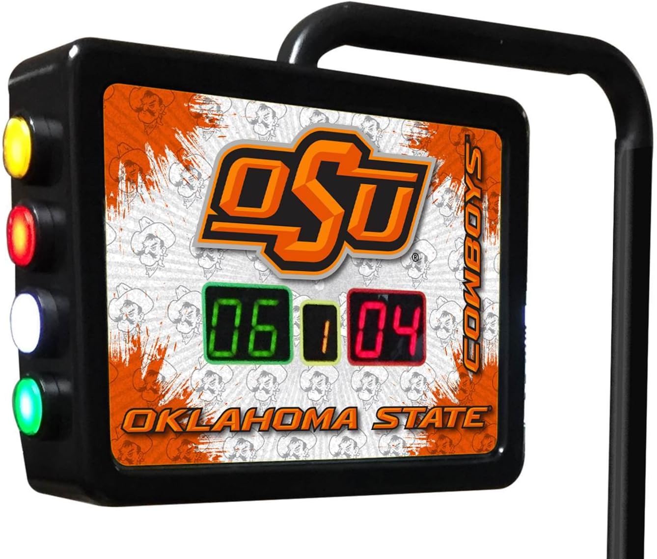 Holland Bar Stool Co. Oklahoma State Electronic Shuffleboard Scoring Unit - Officially Licensed