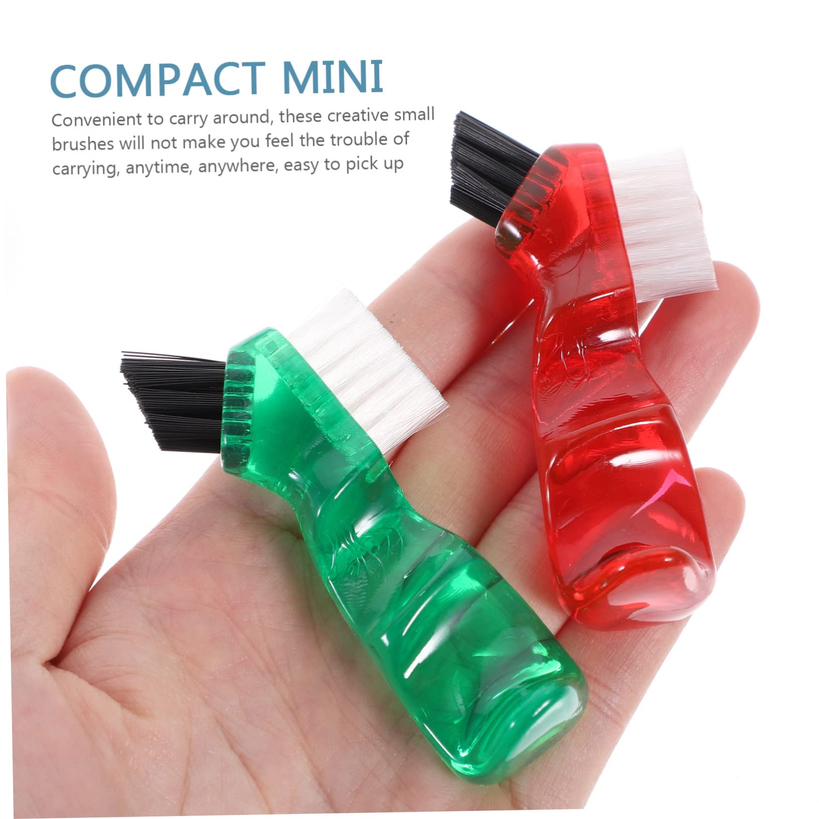4 Set Falso Spazzolino Da Denti Pennello Piccolo Mini Spazzola Morbida A Doppia Setola Dente Spazzolino Da Denti Per La Pulizia Piccola Pennello Per Denti Plastica 4 Pezzi * 4
