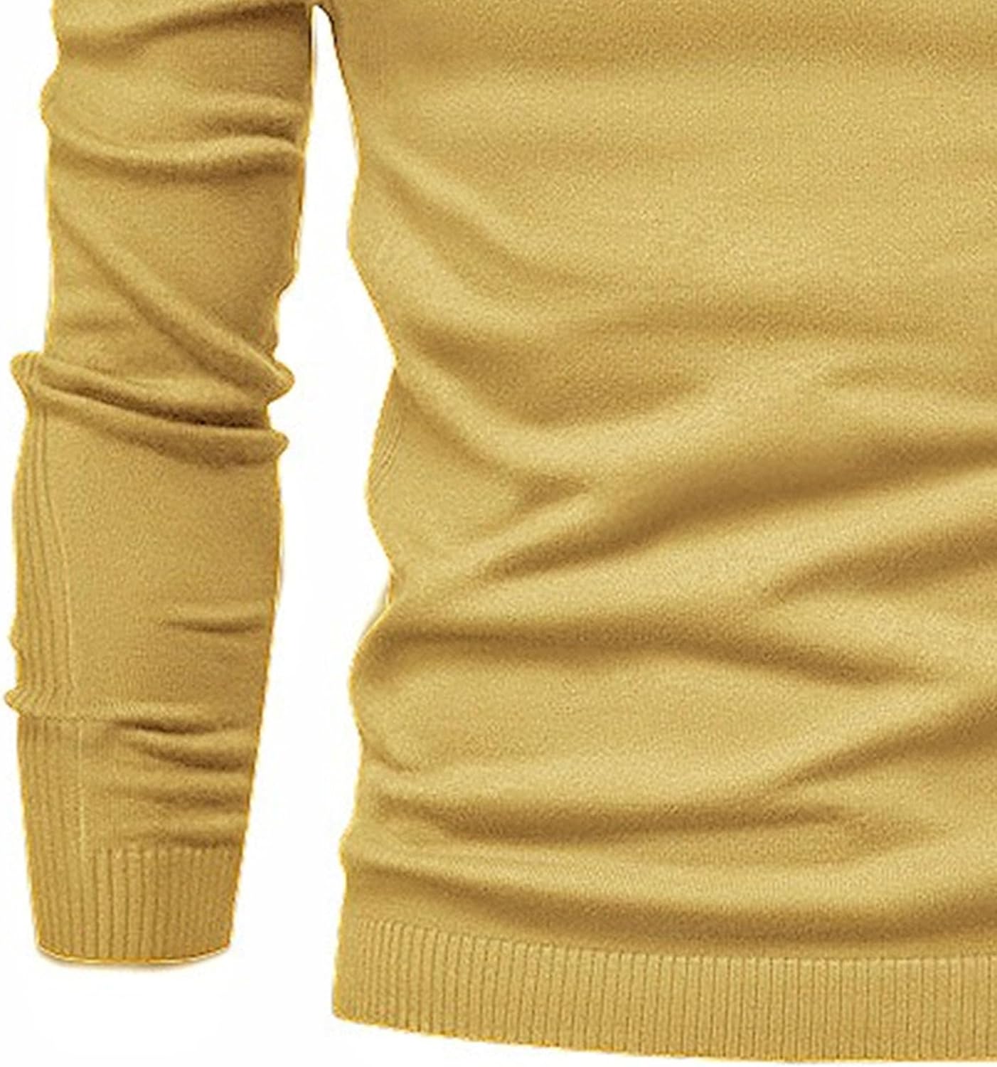 2 Pack Turtleneck Pullover Sweaters for Men Slim Fit Basic Tops Knitted Sweaters Thermal Casual High Neck Sweater