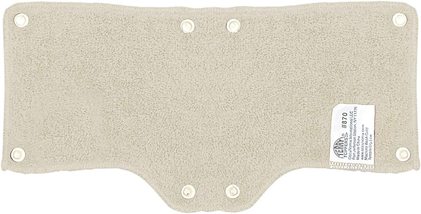 OccuNomix Terry Topper Snap-On Hat Sweatband