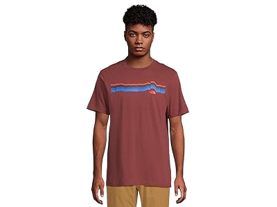 The North Face Evolution Tequila Sunrise Short Sleeve T-Shirts Graphic Men