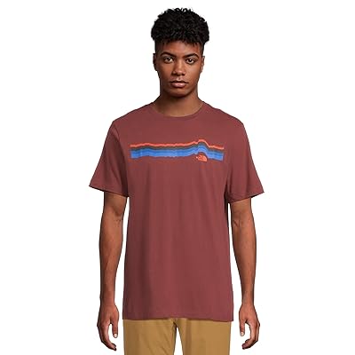 The North Face Evolution Tequila Sunrise Short Sleeve T Shirts Graphic Men