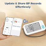 Checkme Blood Pressure Monitor for Home Use include Pregnant Women & Diabetics, Bluetooth Blood Pressure Machine, Dual Display, XL Size Cuff 22-45cm, 2x250 Storage, Voice Broadcast, Work with APP