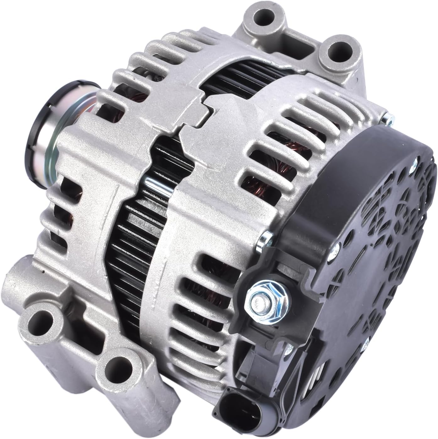 11300 New Alternator Replacement for BMW 128i 328i 330i 528i X3 X5 E90 E83 E70 2006-2013 180A 12V CW 6-Groove Clutch Replace# 11301N 12317550968 12317551254 0121715012 12317551256 12317555926 Vahaha