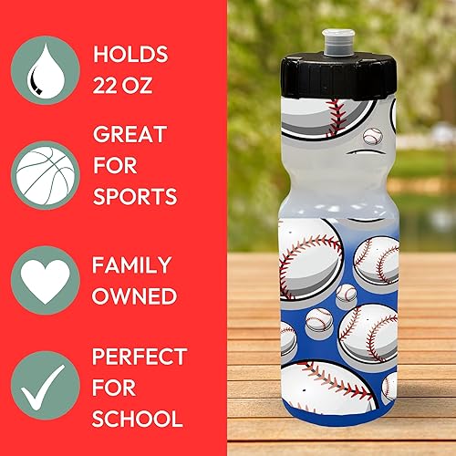 Miniatura 4 de Botella de agua para niños que cambia de color, 22 onzas, sin BPA, con tapa superior, perfecta para niños, para la escuela, deportes, niños y niñas,