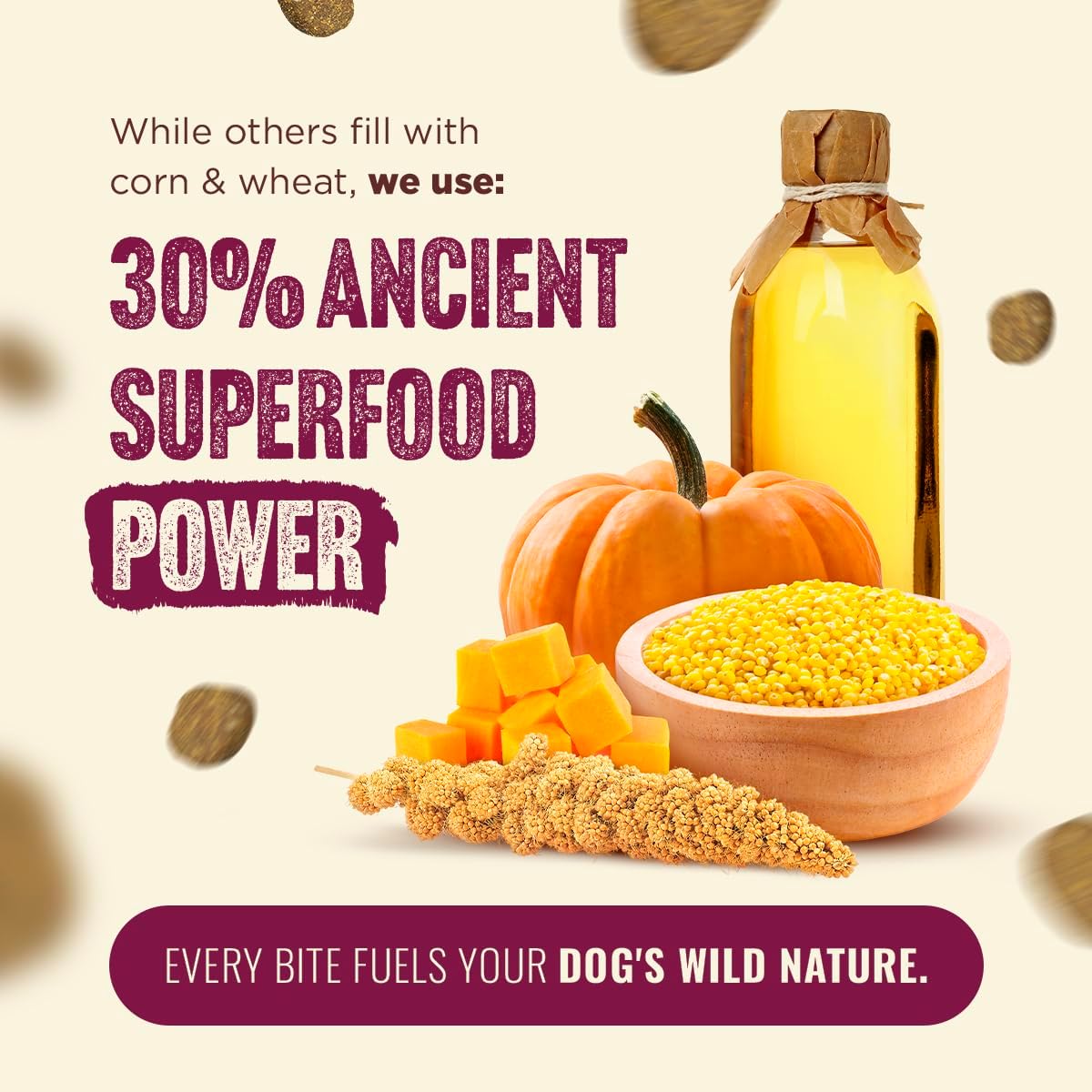 Fresh from the Farm - Red Meat Recipe, Grain Free High Protein Dry Dog Food
