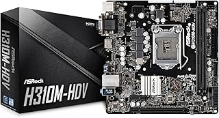 ASRock H310M-HDV LGA1151/Intel H310/DDR4/SATA3&USB3.1/GbE/MicroATX Motherboard