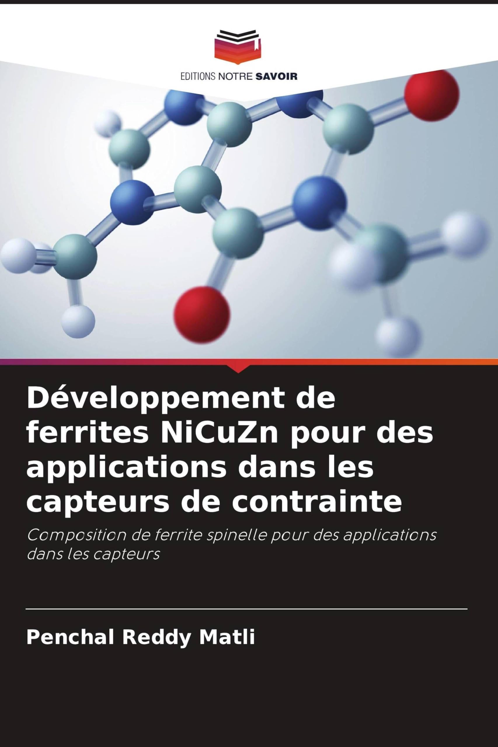 Développement de ferrites NiCuZn pour des applications dans les capteurs de contrainte: Composition de ferrite spinelle pour des applications dans les capteurs