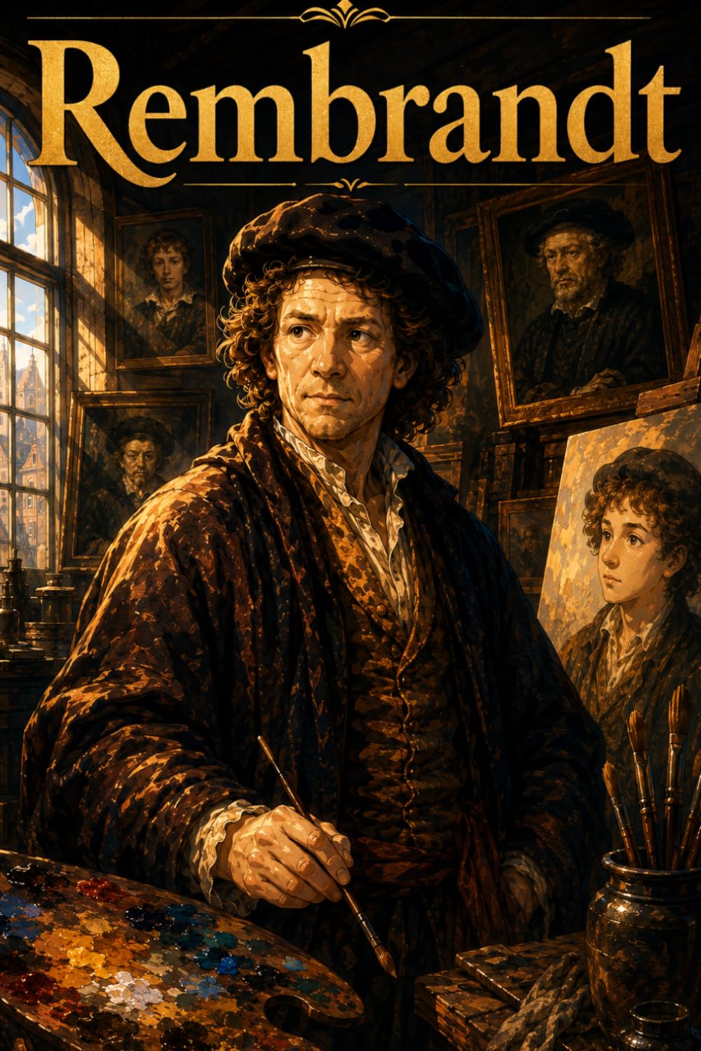 Rembrandt: Art Painting Creativity Masterpieces Story Biography (Icons of History Manga)