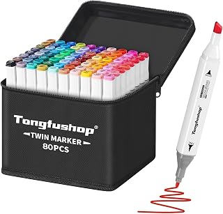 20 Amazing Anime Drawing Tutorials You Can't Afford to Miss (Get Drawing Today!) 242 Tongfushop 80 Colored Alcohol Markers Set, Dual Tip Professional Marker ...