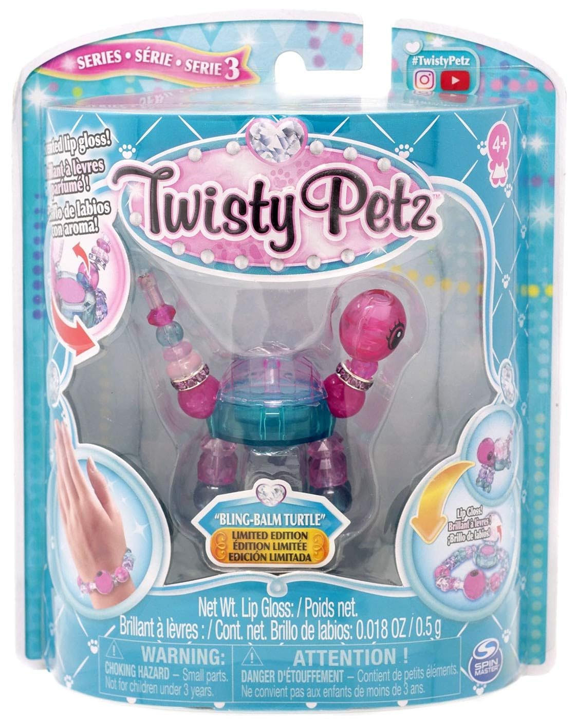 Buy Twisty Petz BlingBalm Turtle Limited Edition Series 3 Online