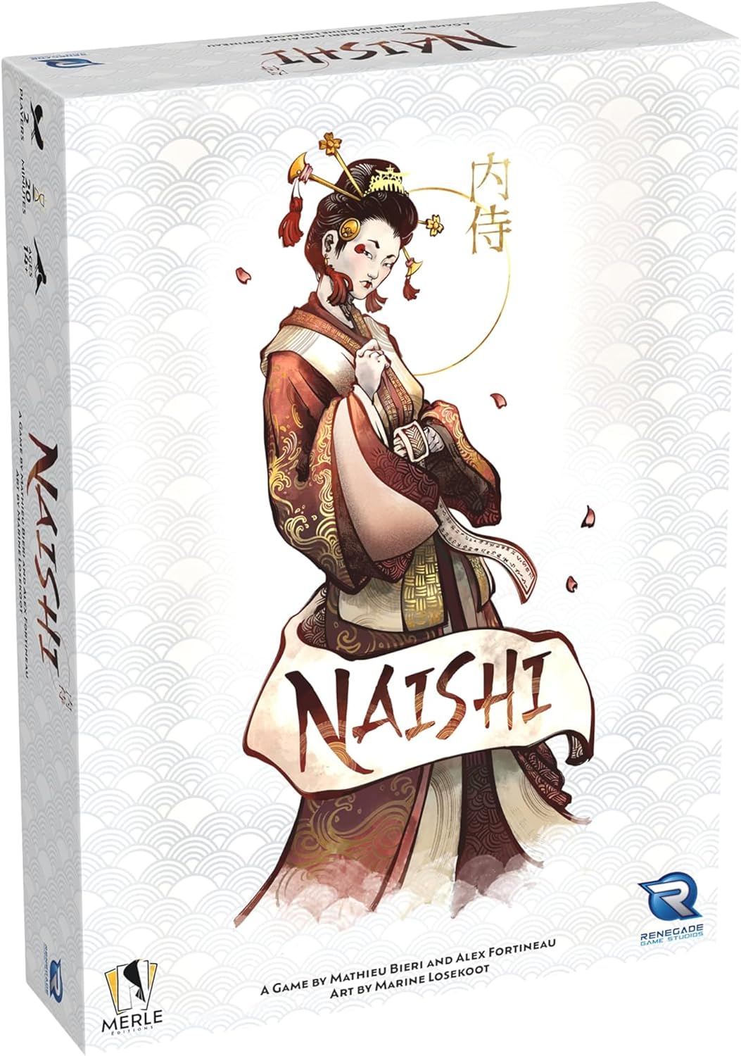 Renegade Game Studios Naishi 2-Player Strategy Card Game, Hand-Management Duel, Territory Control, Feudal Japan, Ages 14+
