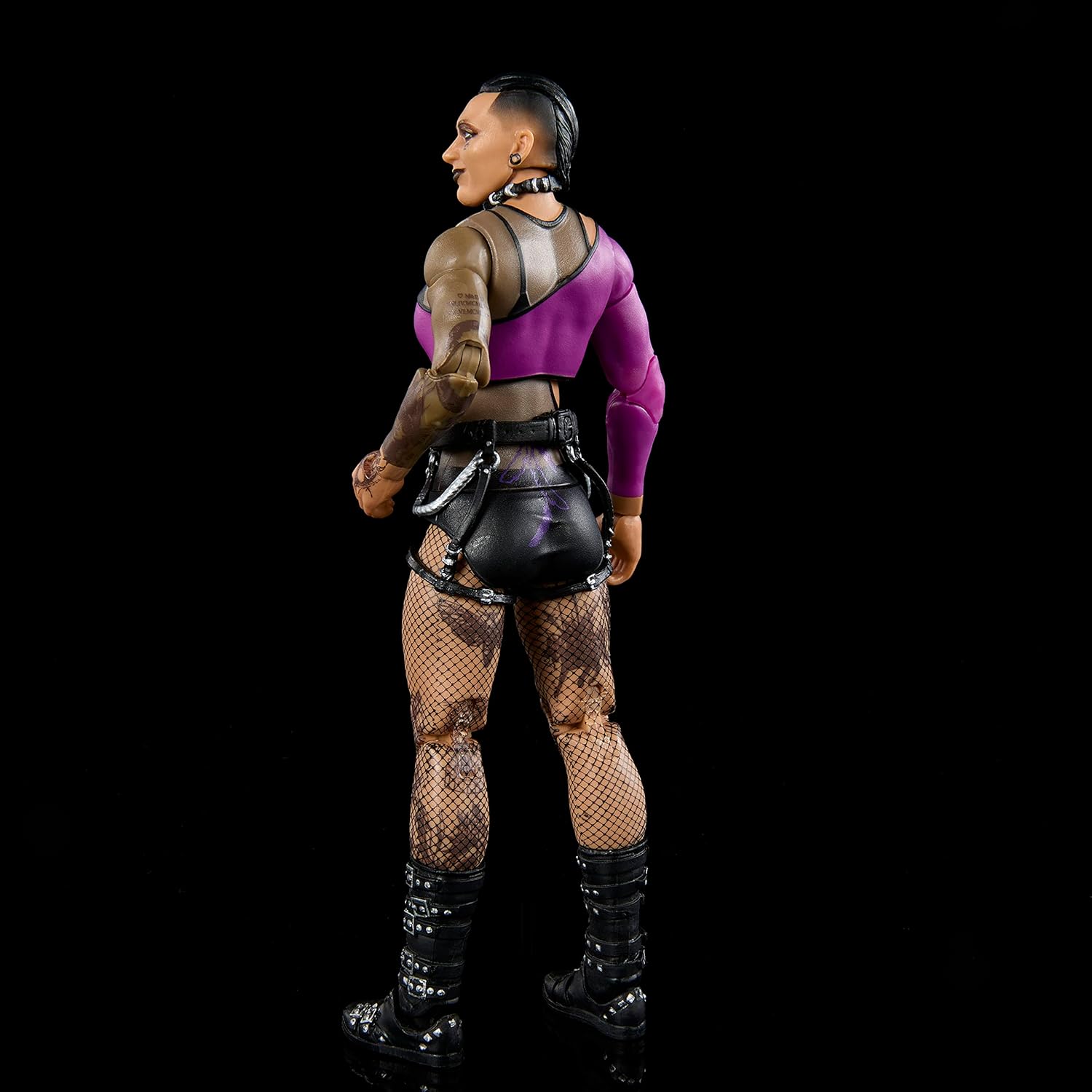 Mattel WWE Rhea Ripley Elite Collection Action Figures, Deluxe Articulation & Life-like Detail with Iconic Accessories, 6 in