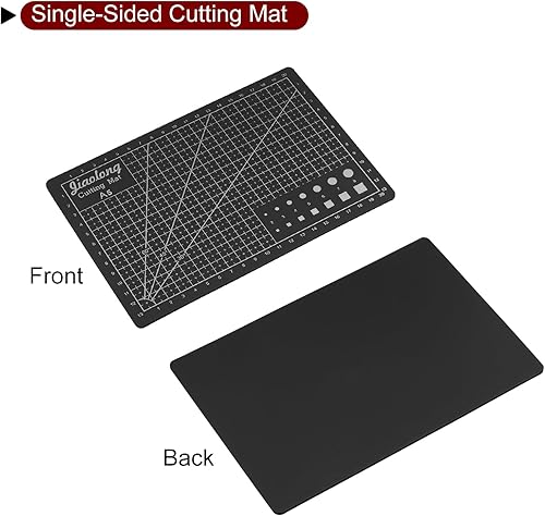 Vista 69 de HARFINGTON Alfombrilla de corte autorreparable A3 de 18 x 12 pulgadas, tabla de cortar de doble cara para manualidades, trabajo de arte, corte