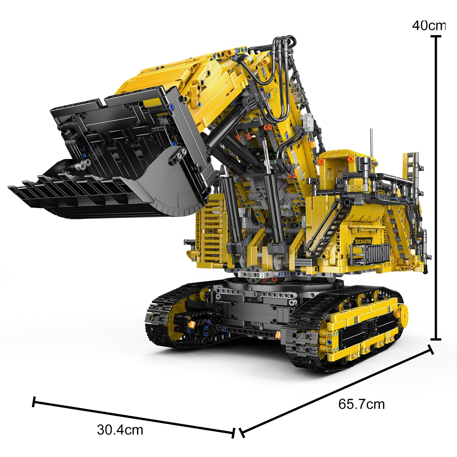タワー万次郎 Amazon.com: Mould King 17070 MOC Remote Controlled Excavator for