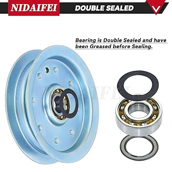 【LP】PULLEY / @#!＊ Amazon.com: UP2WIN 1-603843 Idler Pulley 132-4718 Compatible