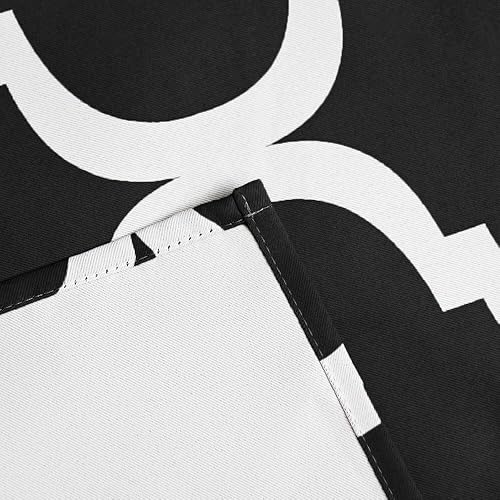 Miniatura 4 de Melodieux - Cortinas de bolsillo de moda marroquí para cocina, cafetería o baño, pequeñas ventanas