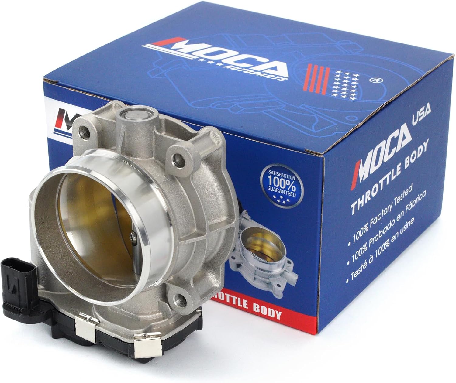 MOCA 12632172 S20219 Throttle Body Assembly fits For Buick 2012-2020 Enclave 3.6L, 2012-2016 Lacrosse 3.6L, For Cadillac 2013-2015 ATS 3.6L, 2012-2015 CTS, 2012-2016 SRX 3.6L, 2013-2019 XTS, And More