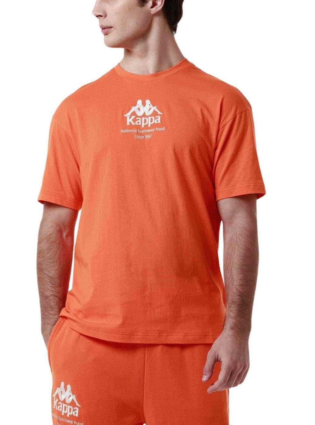 Kappa Unisex Orange Gastor Authentic Adult T-Shirt