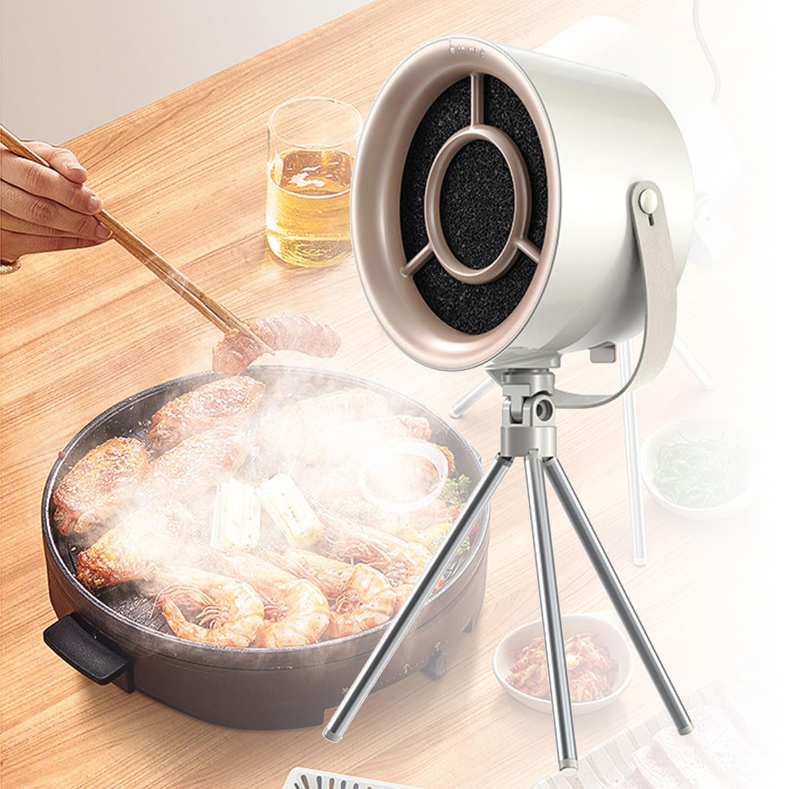 Hotte de bureau 3200 TR/Min extracteur de pot chaud et mini hotte cuisine