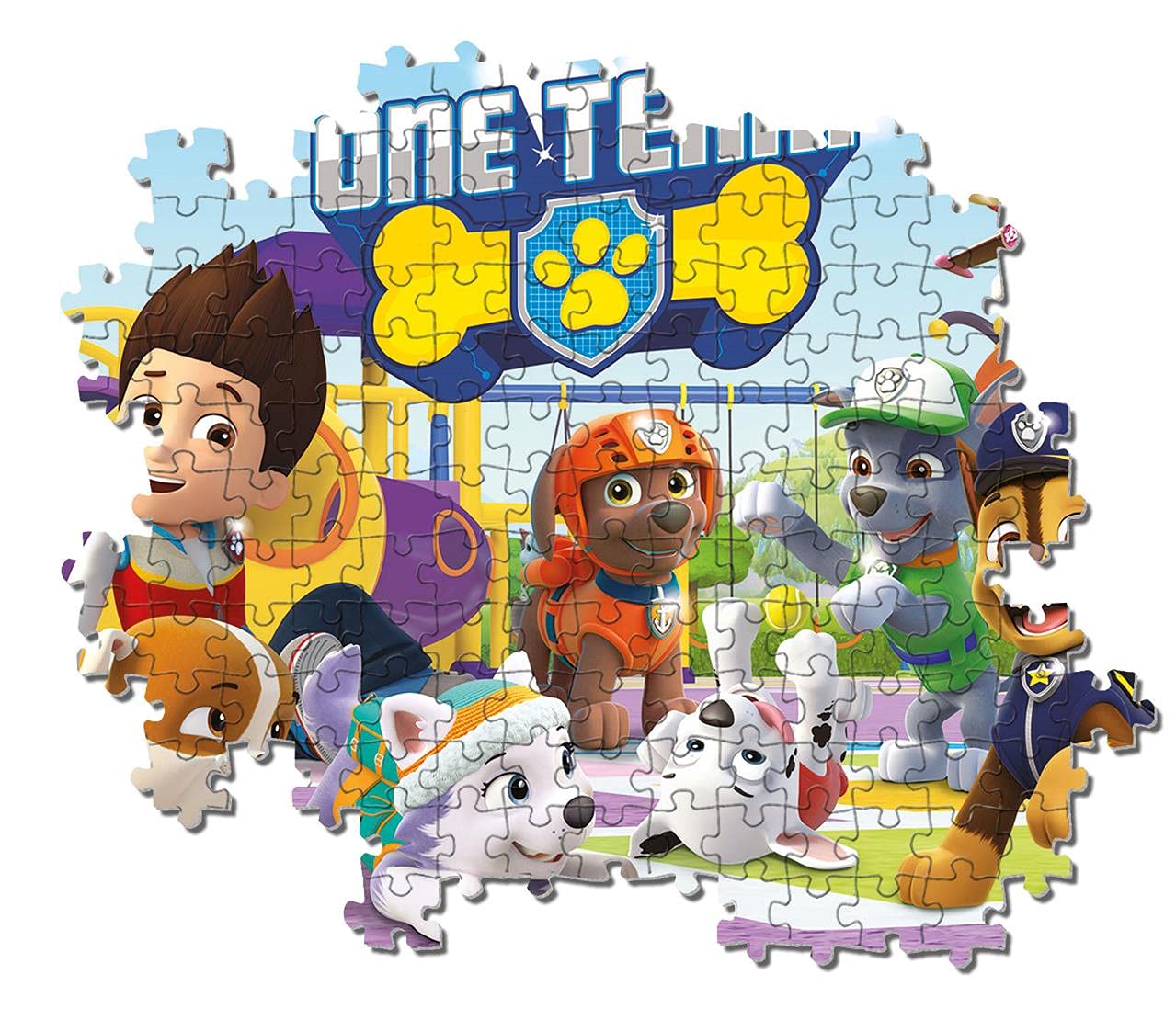 Clementoni 29308, Paw Patrol Supercolor Puzzle for Children - 180 Pieces, Ages 7 years Plus