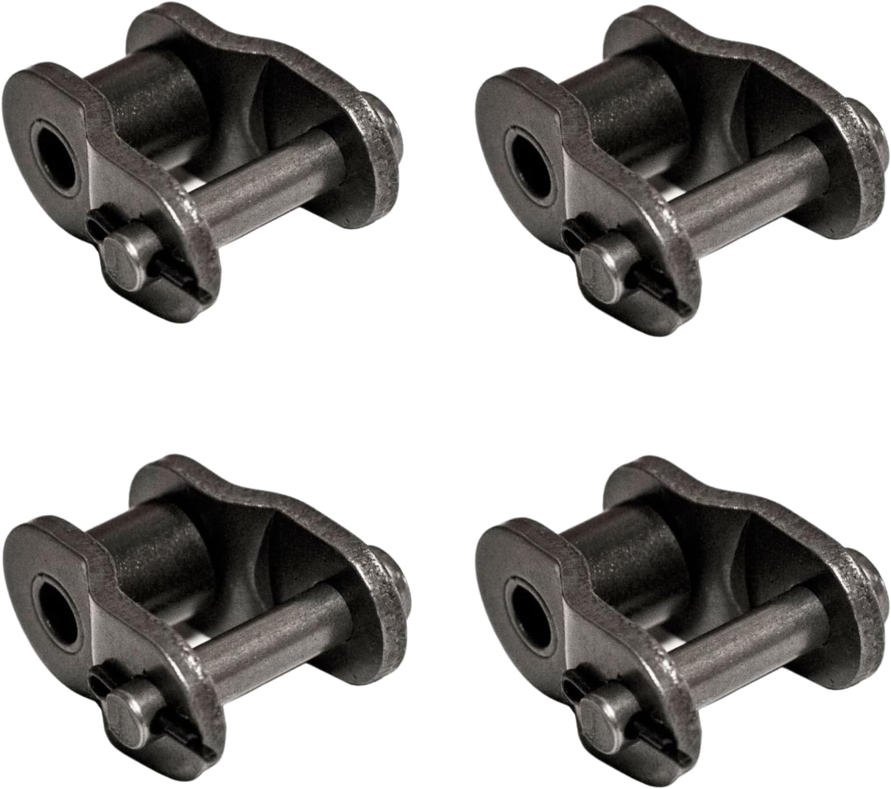 Jeremywell 4-Pieces Offset Link #40, 1/2 Link/Half Link/Crank Link