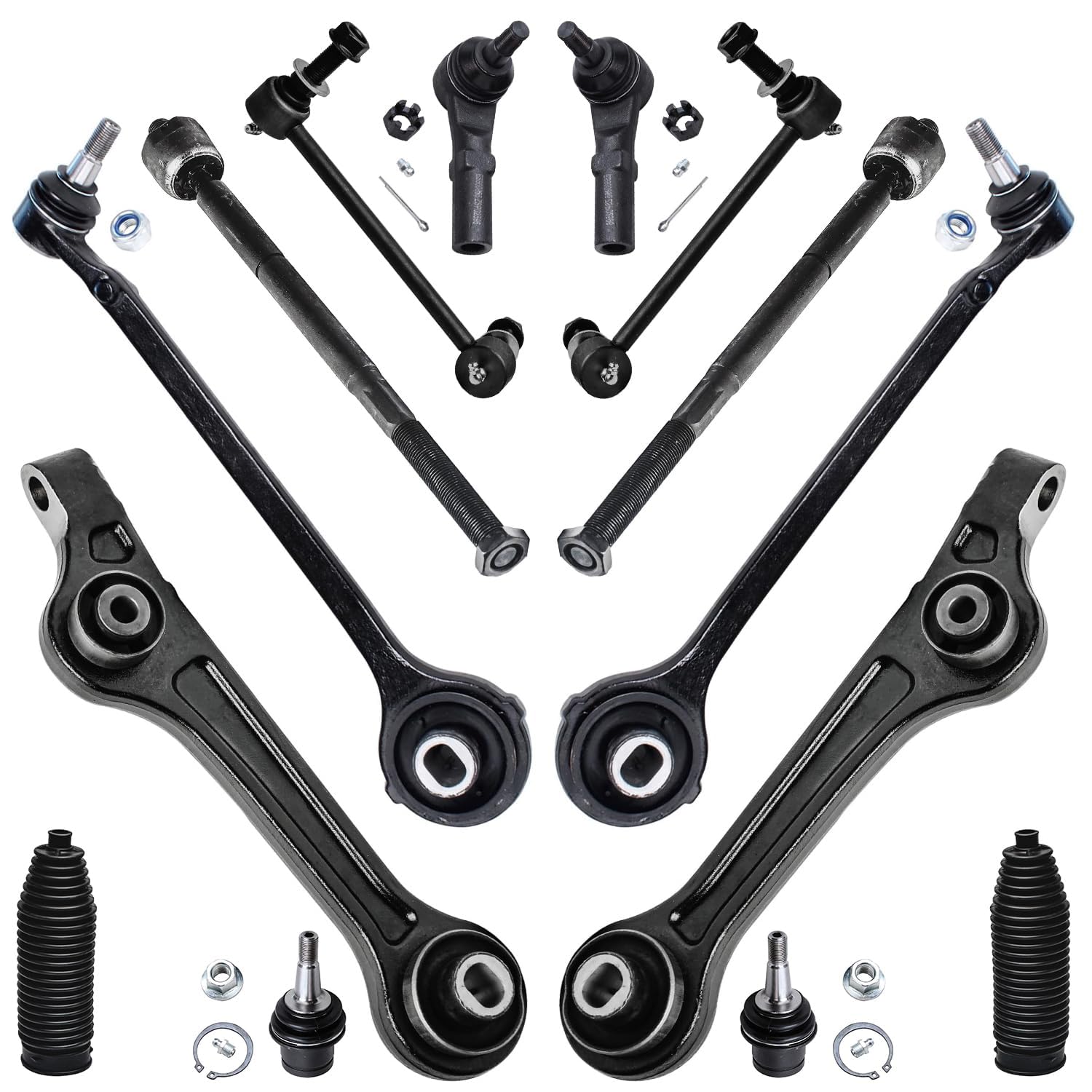 Detroit Axle - RWD Front End Control Arms Kit for 11-14 Chrysler 300