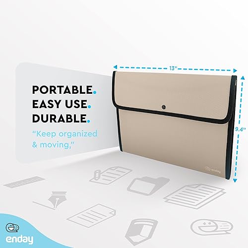 Vista 35 de Enday Soporte de archivo de plástico con solapa cuadrada, tamaño de letra A4, verde