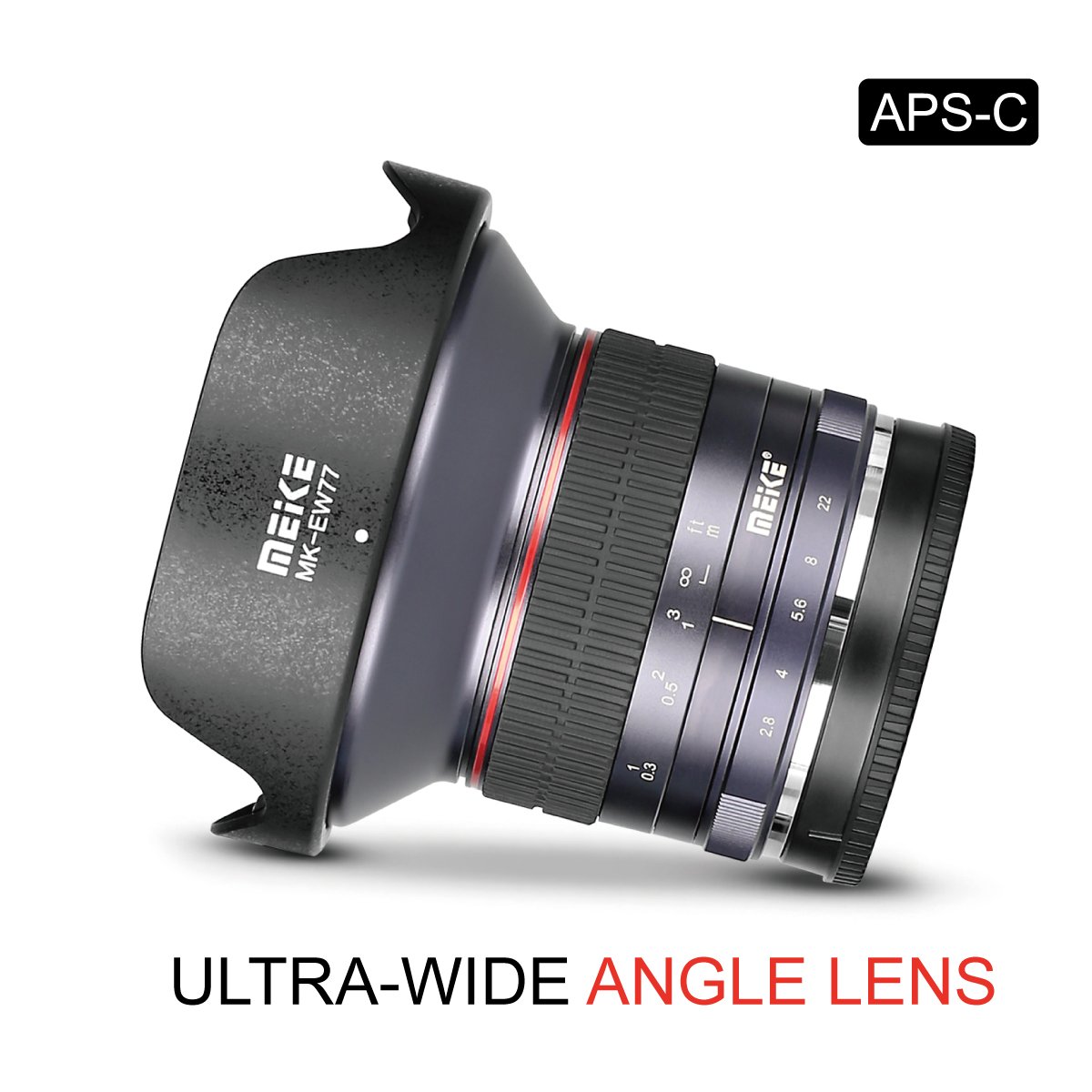 レンズ(単焦点) MEIKE 12mm f2.8 x-mount Meike MK-12mm f/2.8 Lens for FUJIFILM X MK12F2.8FX B&H Photo