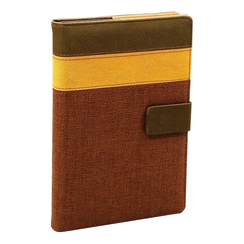 Taccuino creativo retrò ufficio multifunzione taccuino semplice Business Notebook Cancelleria Diario Planner Blocco note (A)